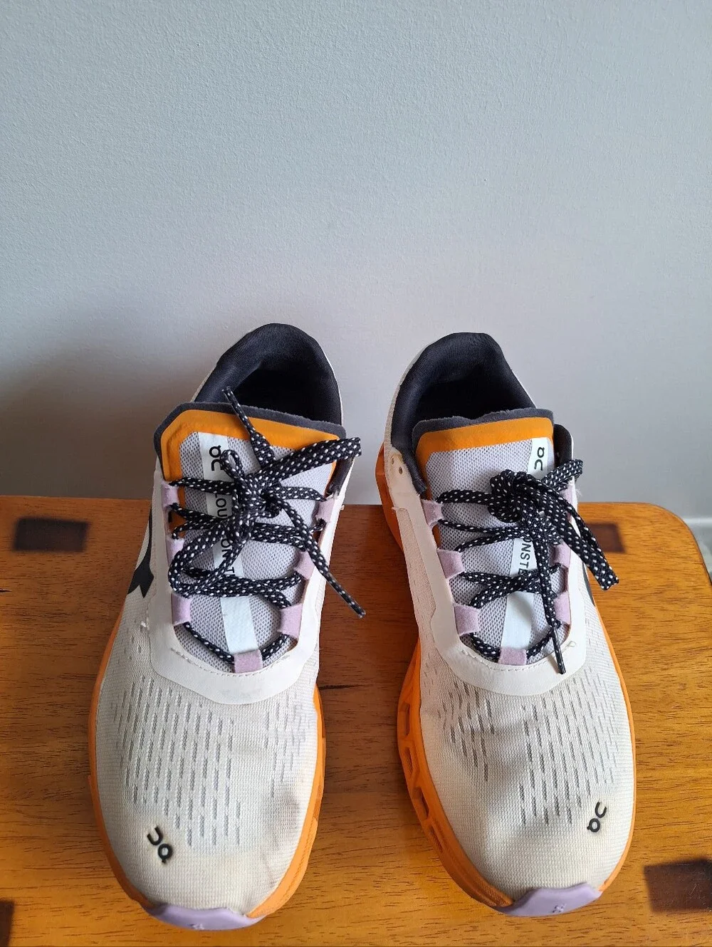 On Running Cloudmonster Women's Fawn / Turmeric Size 8